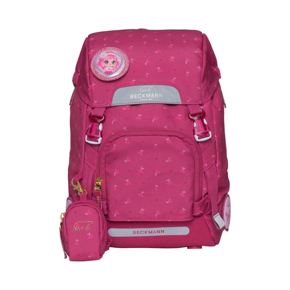Beckmann Classic Cherry Schulrucksack Set 8tlg.