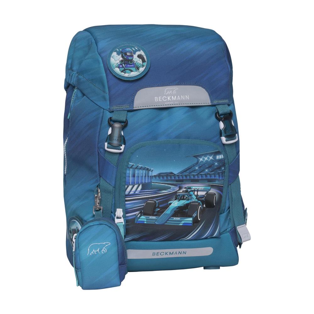 Beckmann Classic Racing Schulrucksack Set 6tlg.