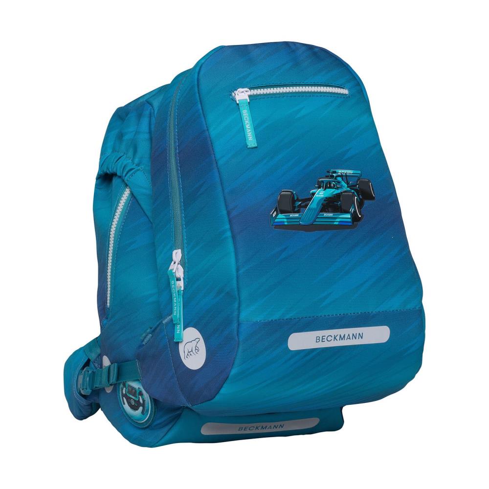 Beckmann Classic Racing Schulrucksack Set 6tlg.