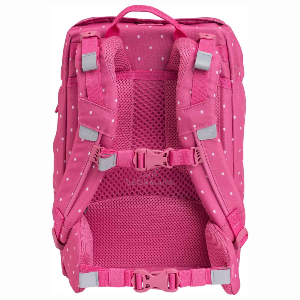 Beckmann Classic Strawberry Schulrucksack Set 6tlg.