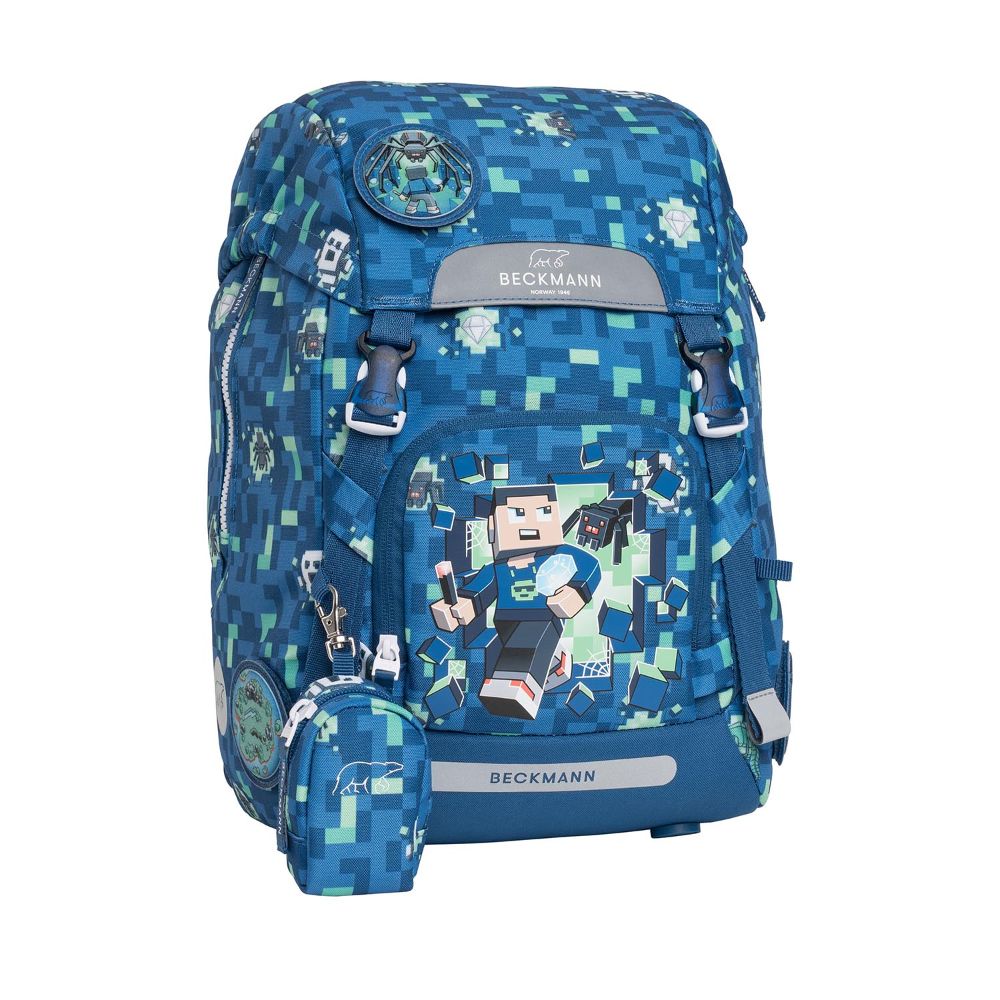 Beckmann Classic Spider Escape Schulrucksack Set 6tlg.