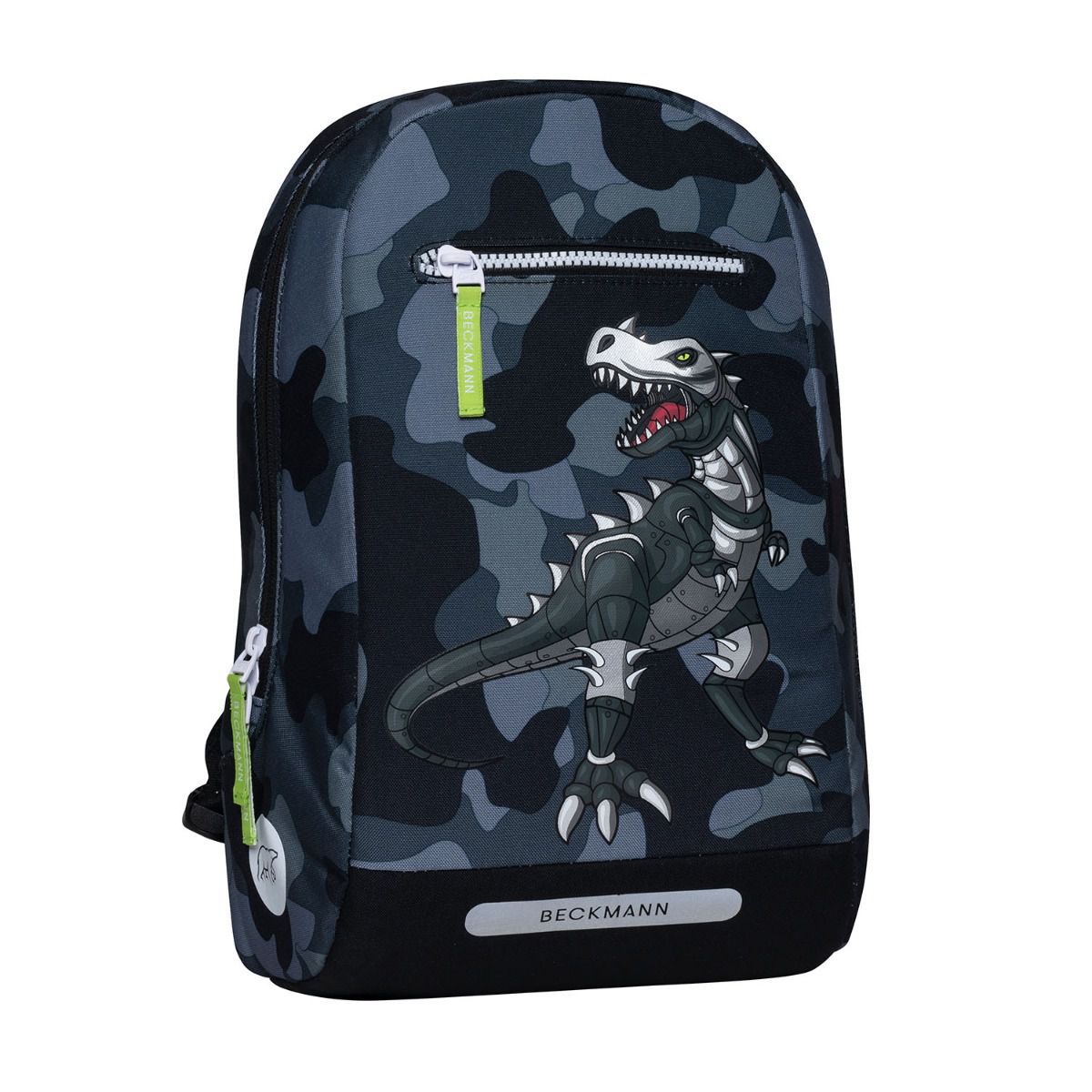 Beckmann Classic Maxi Camo Rex Black Schulrucksack Set 8tlg.