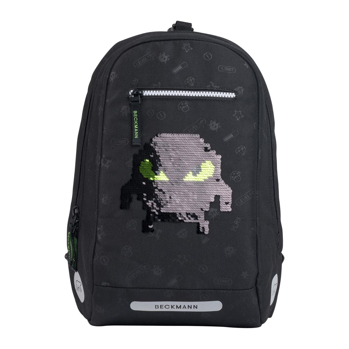 Beckmann Classic Maxi Pixel Schulrucksack Set 6tlg.