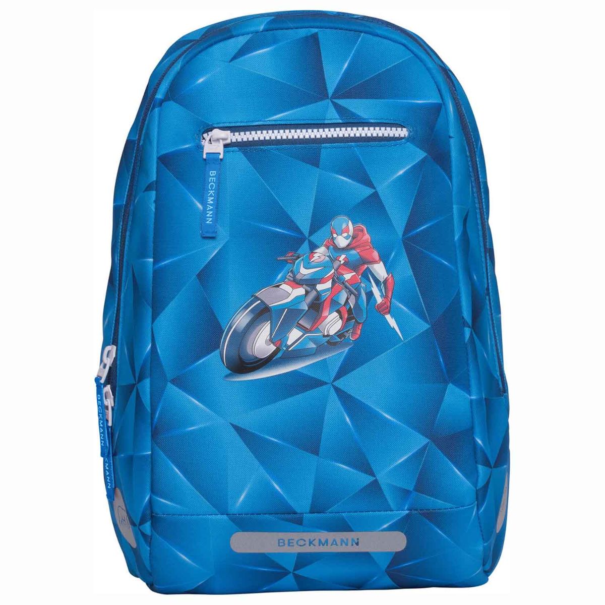 Beckmann Classic Blue Lightning Schulrucksack Set 6tlg.