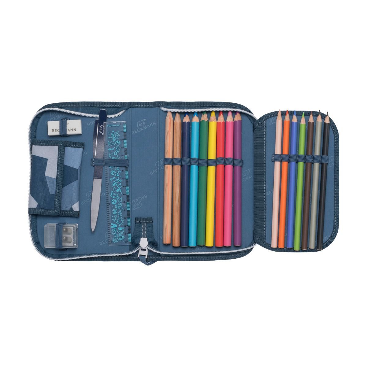 Beckmann Active Air FLX Tiger Race Schulrucksack Set 6tlg.