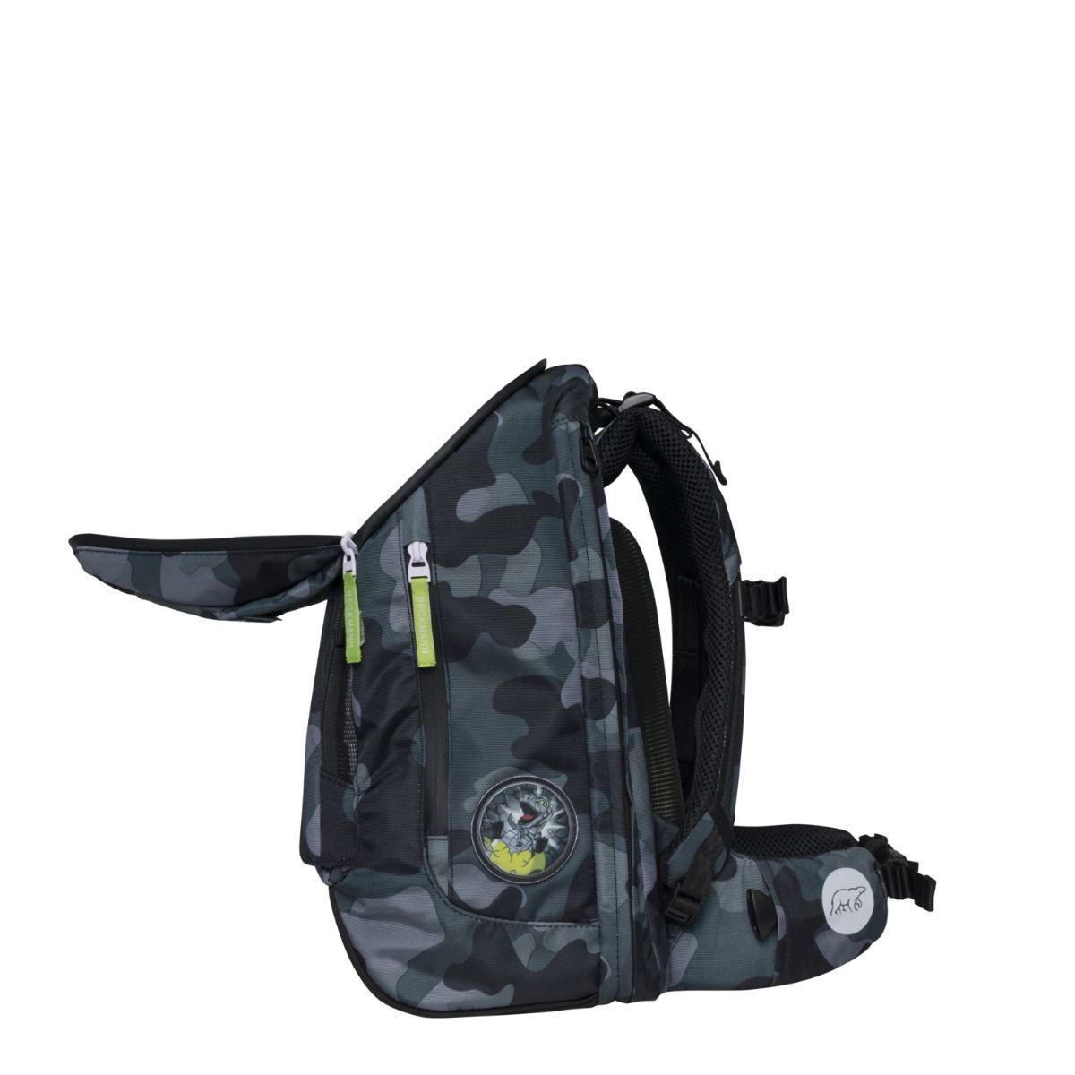 Beckmann Active Air FLX Camo Rex Schulrucksack Set 6tlg.