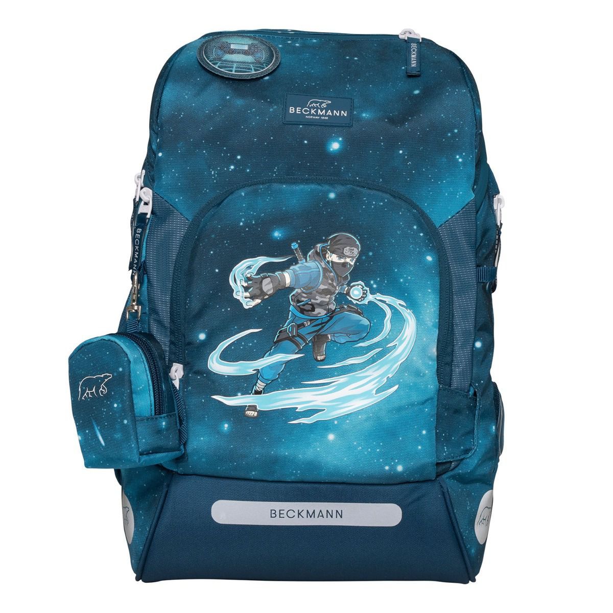 Beckmann Active Air FLX Ninja Master Schulrucksack Set 6tlg.