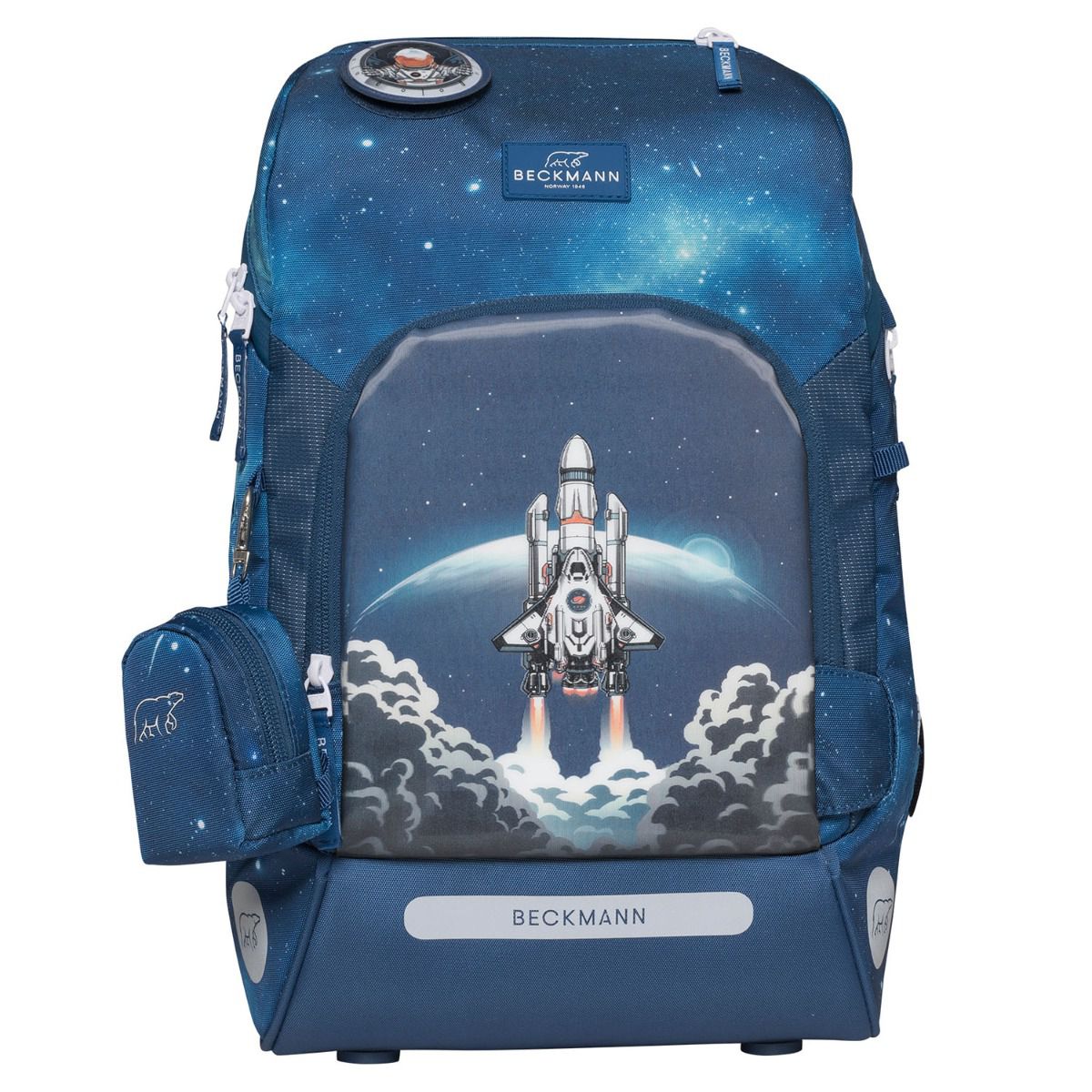 Beckmann Active Air FLX Space Mission Schulrucksack Set 6tlg.