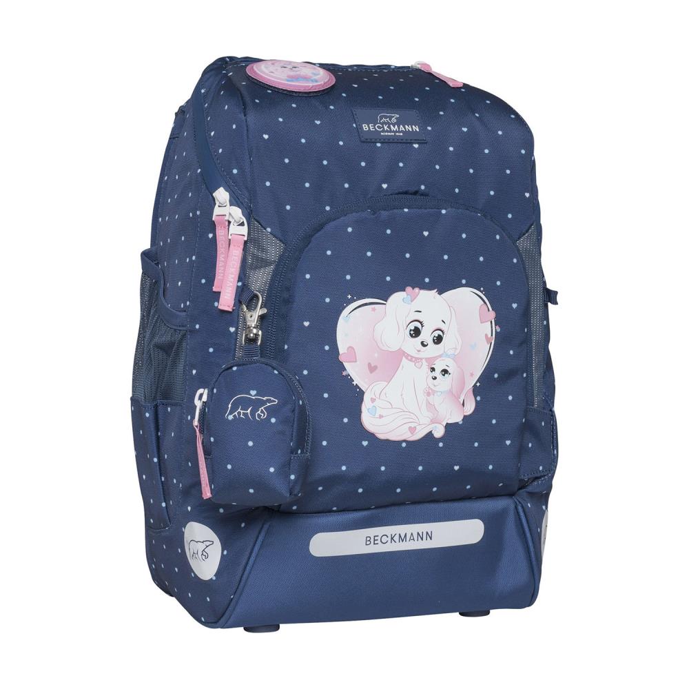 Beckmann Active Air FLX Pet Friends Blue Schulrucksack Set 6tlg.