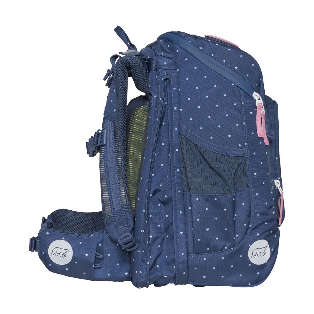 Beckmann Active Air FLX Pet Friends Blue Schulrucksack Set 6tlg.