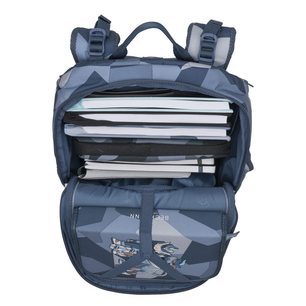 Beckmann Classic Tiger Race Schulrucksack Set 6tlg.