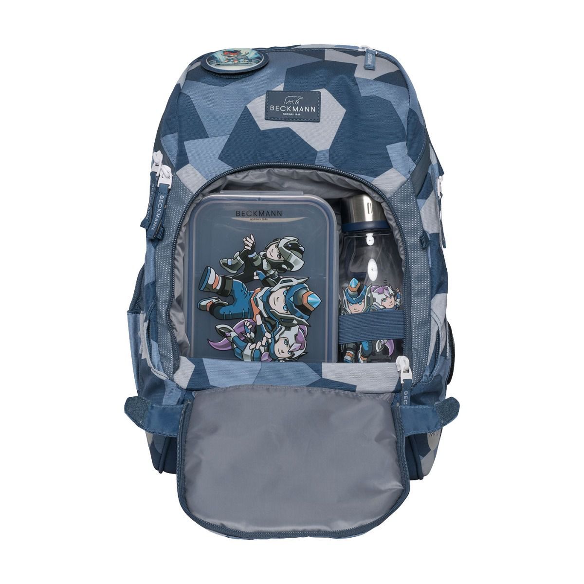 Beckmann Active Air FLX Tiger Race Schulrucksack Set 6tlg.