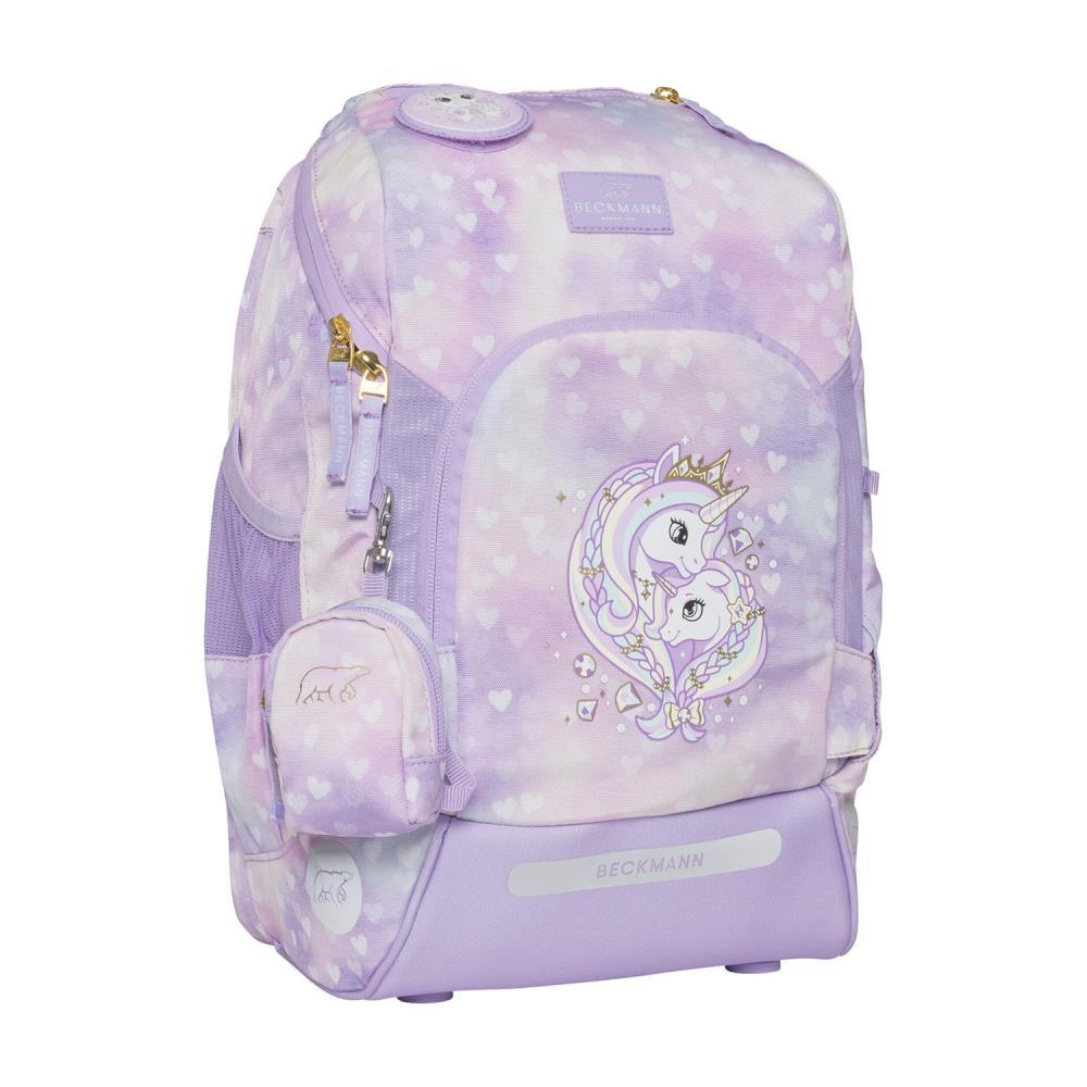 Beckmann Active Air FLX Unicorn Princess Purple Schulrucksack Set 8tlg.