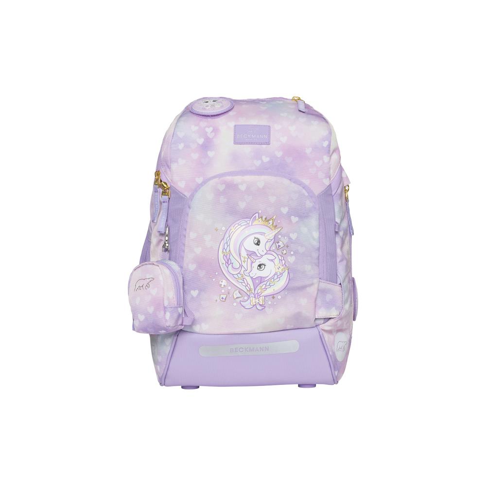 Beckmann Active Air FLX Unicorn Princess Purple Schulrucksack Set 6tlg.
