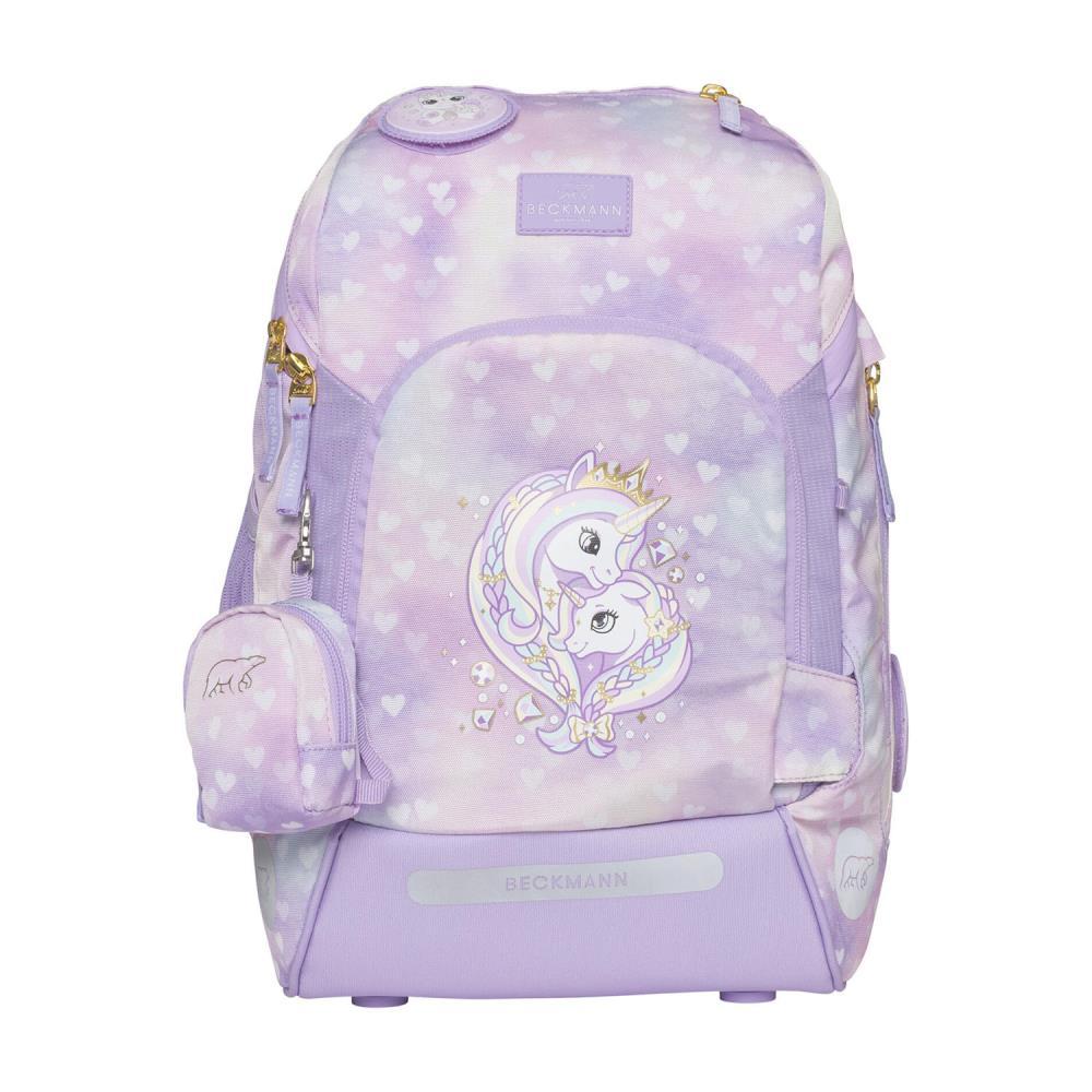 Beckmann Active Air FLX Unicorn Princess Purple Schulrucksack Set 8tlg.