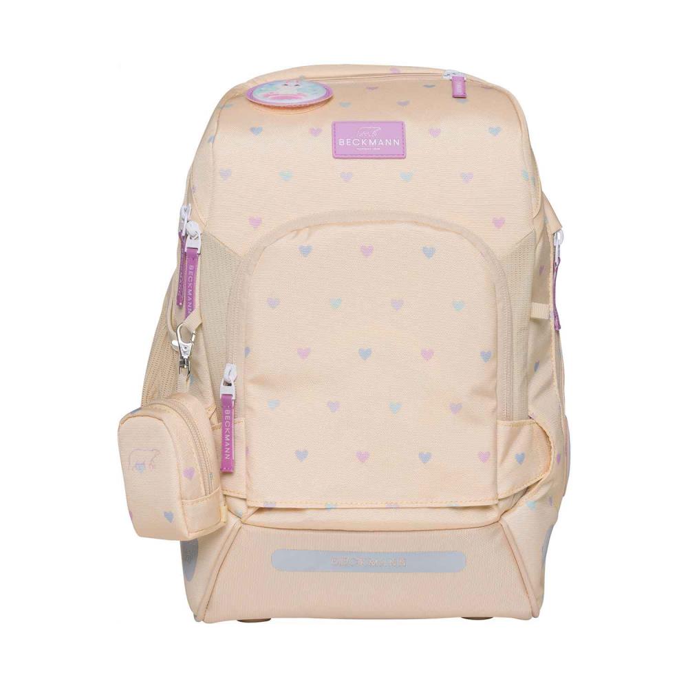 Beckmann Active Air FLX Yellow Heart Schulrucksack Set 8tlg.