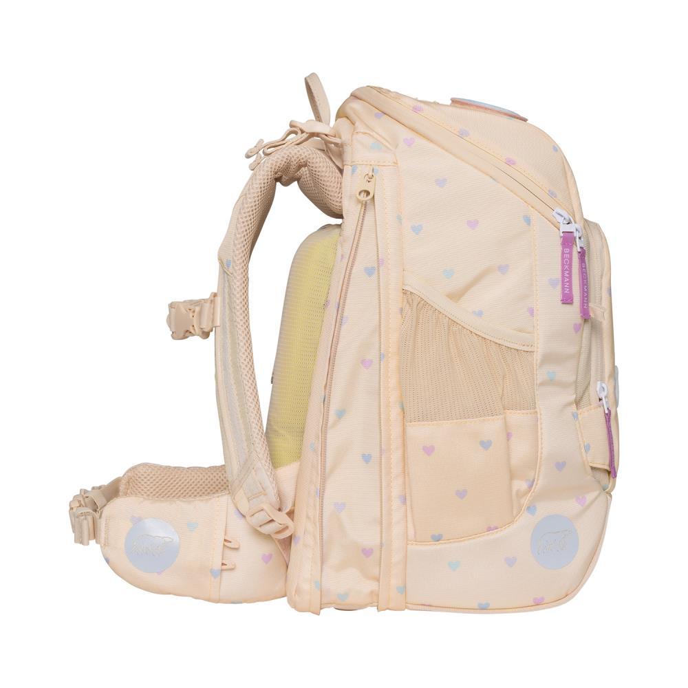 Beckmann Active Air FLX Yellow Heart Schulrucksack Set 8tlg.