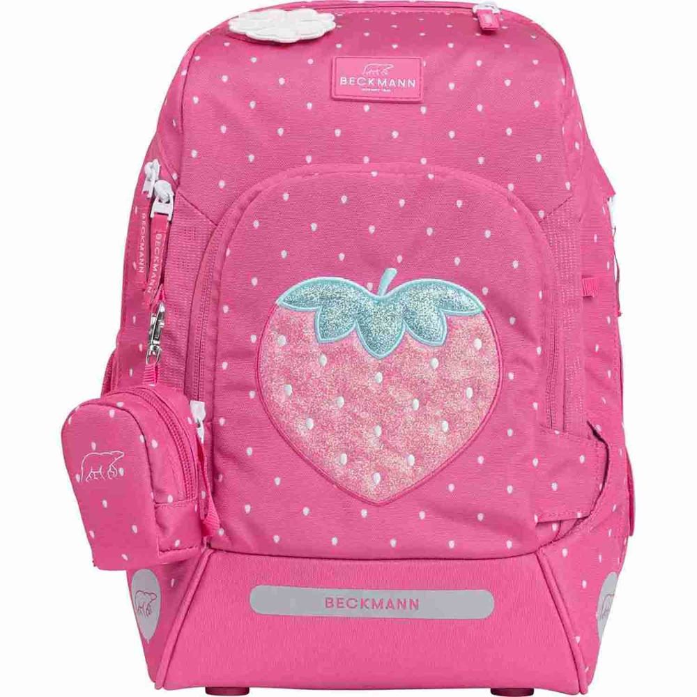 Beckmann Active Air FLX Strawberry Schulrucksack Set 6tlg.