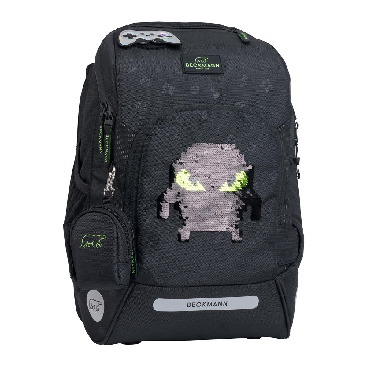 Beckmann Active Air FLX Pixel Schulrucksack Set 6tlg.