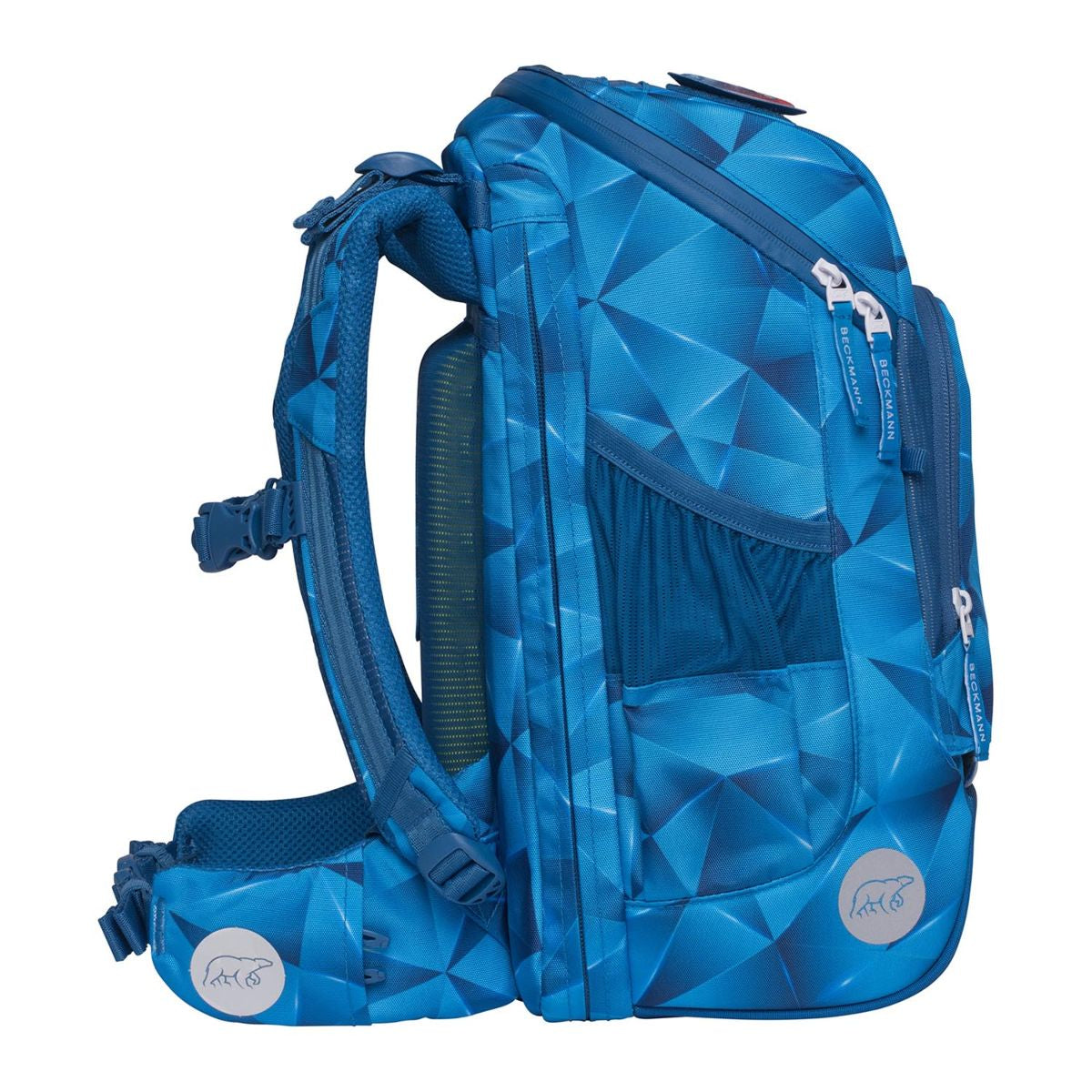 Beckmann Active Air FLX Blue Lightning Schulrucksack Set 6tlg.