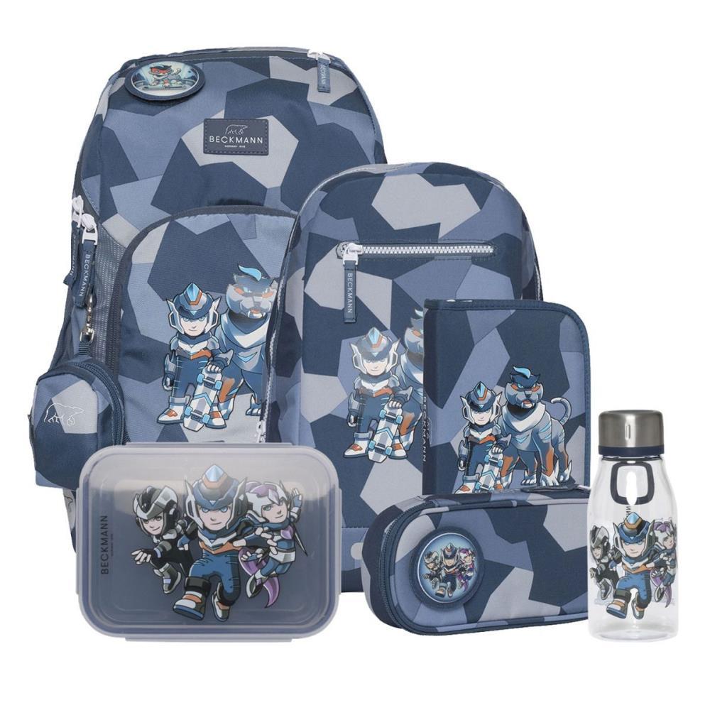 Beckmann Active Air FLX Tiger Race Schulrucksack Set 8tlg.