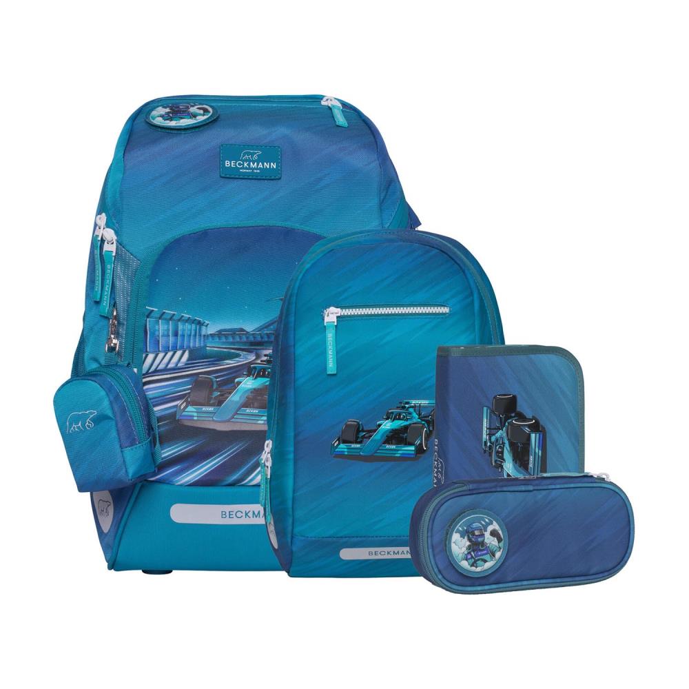 Beckmann Active Air FLX Racing Schulrucksack Set 6tlg.