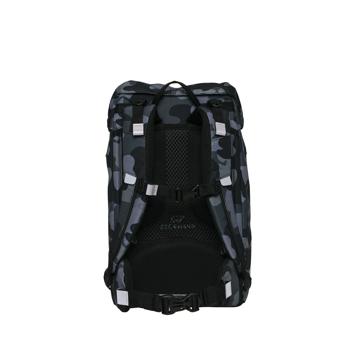Beckmann Classic Maxi Camo Rex Black Schulrucksack Set 8tlg.