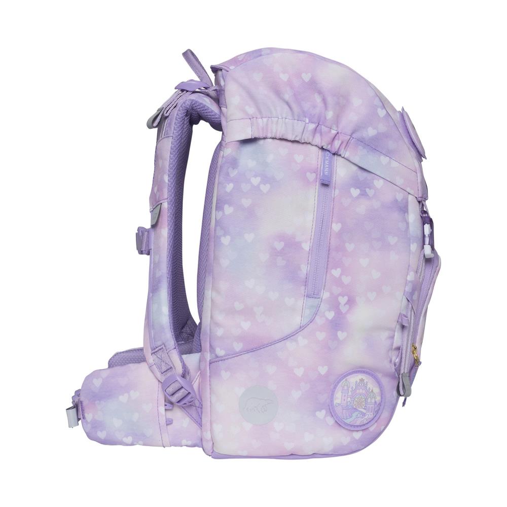 Beckmann Classic Maxi Unicorn Princess Purple Schulruck Set 6tlg.