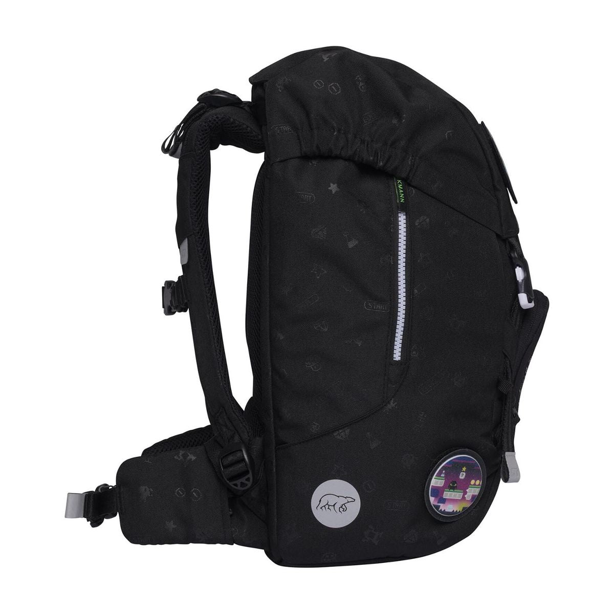 Beckmann Classic Maxi Pixel Schulrucksack Set 6tlg.