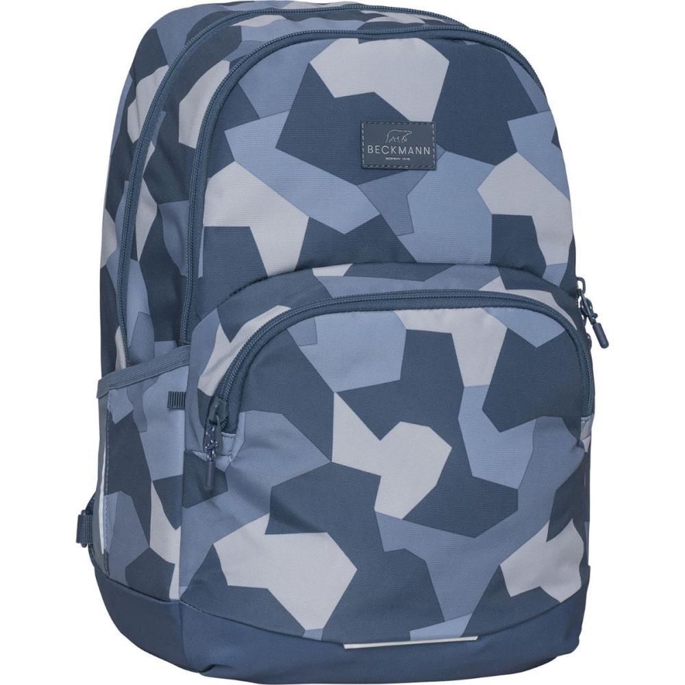 Beckmann Sport Junior 30 Blue Camo Schulrucksack