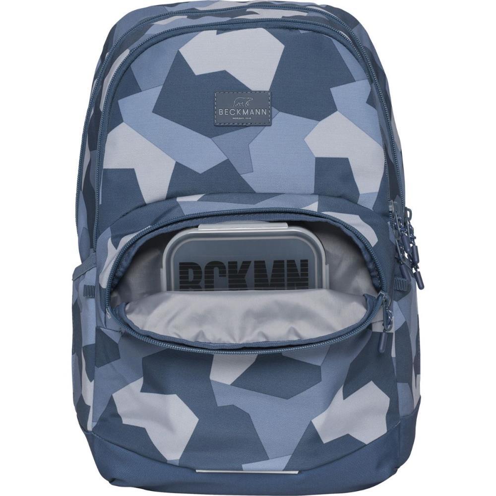 Beckmann Sport Junior 30 Blue Camo Schulrucksack