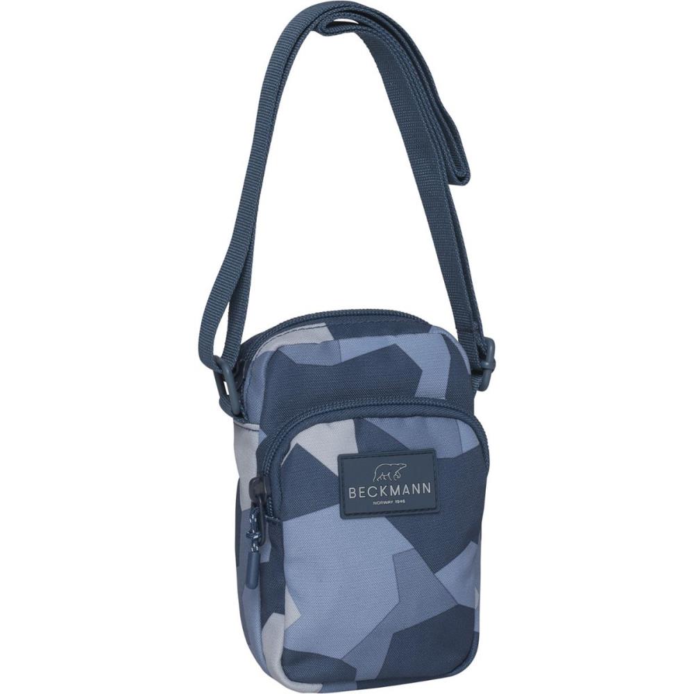 Beckmann Sport Crossbody Bag Blue Camo Umhängetasche