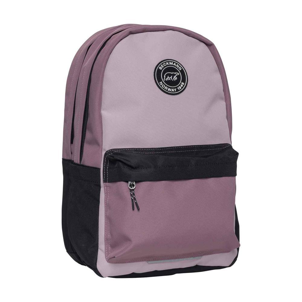 Beckmann City Pink Colorblock Schulrucksack