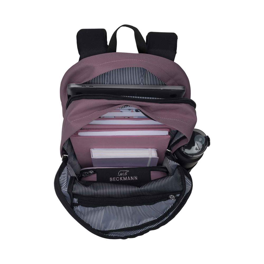 Beckmann City Pink Colorblock Schulrucksack