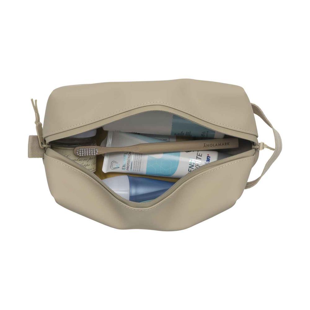 Beckmann Street Washbag Beige Kulturbeutel