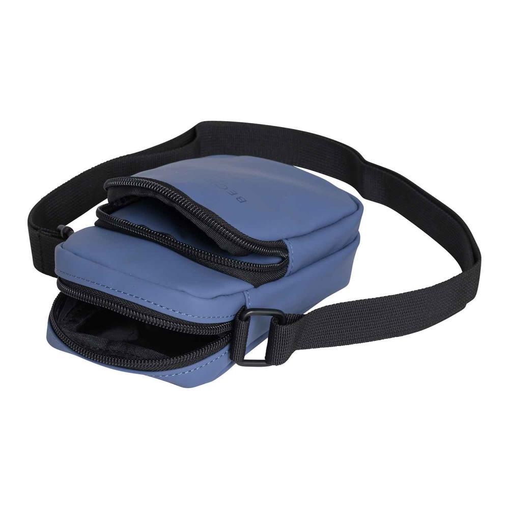 Beckmann Street Crossbody Velvet Blue Umhängetasche