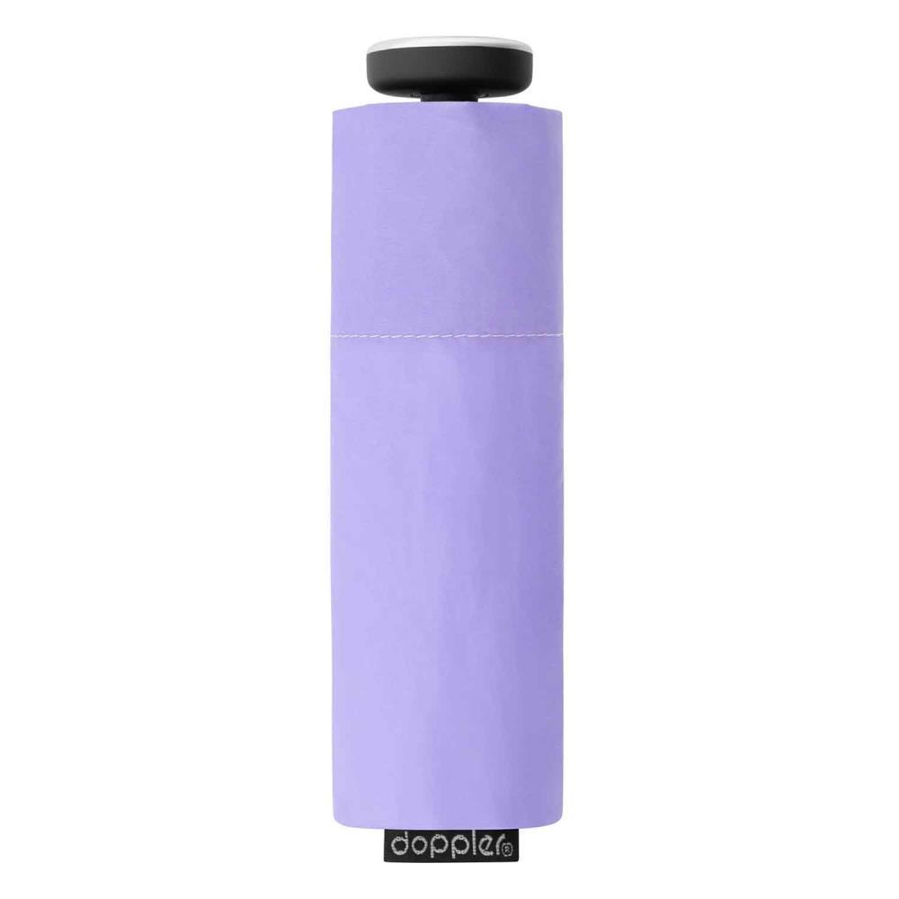 Knirps Fiber Compact Mini Uni Solid Light Purple Manual Regenschirm