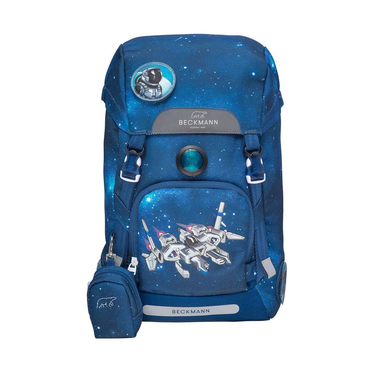 Beckmann Classic Spaceship Schulranzen Set 8tlg.