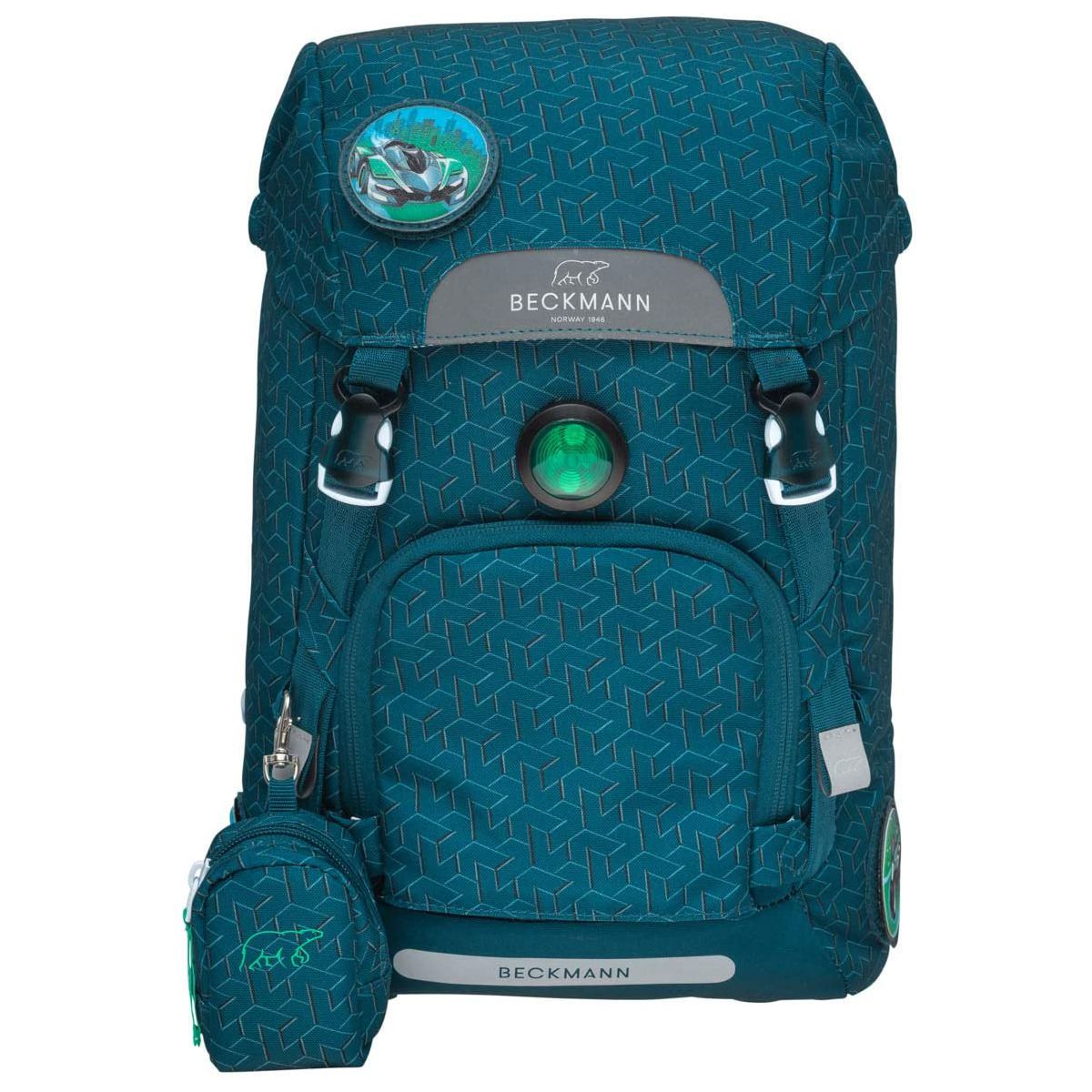 Beckmann Classic Roboman Schulrucksack Set 8tlg.