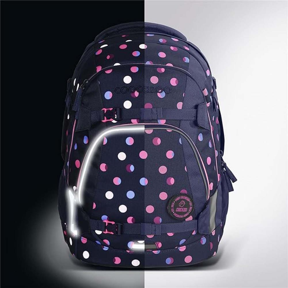 Coocazoo Mate Reflective Moons Schulrucksack Set 3tlg.