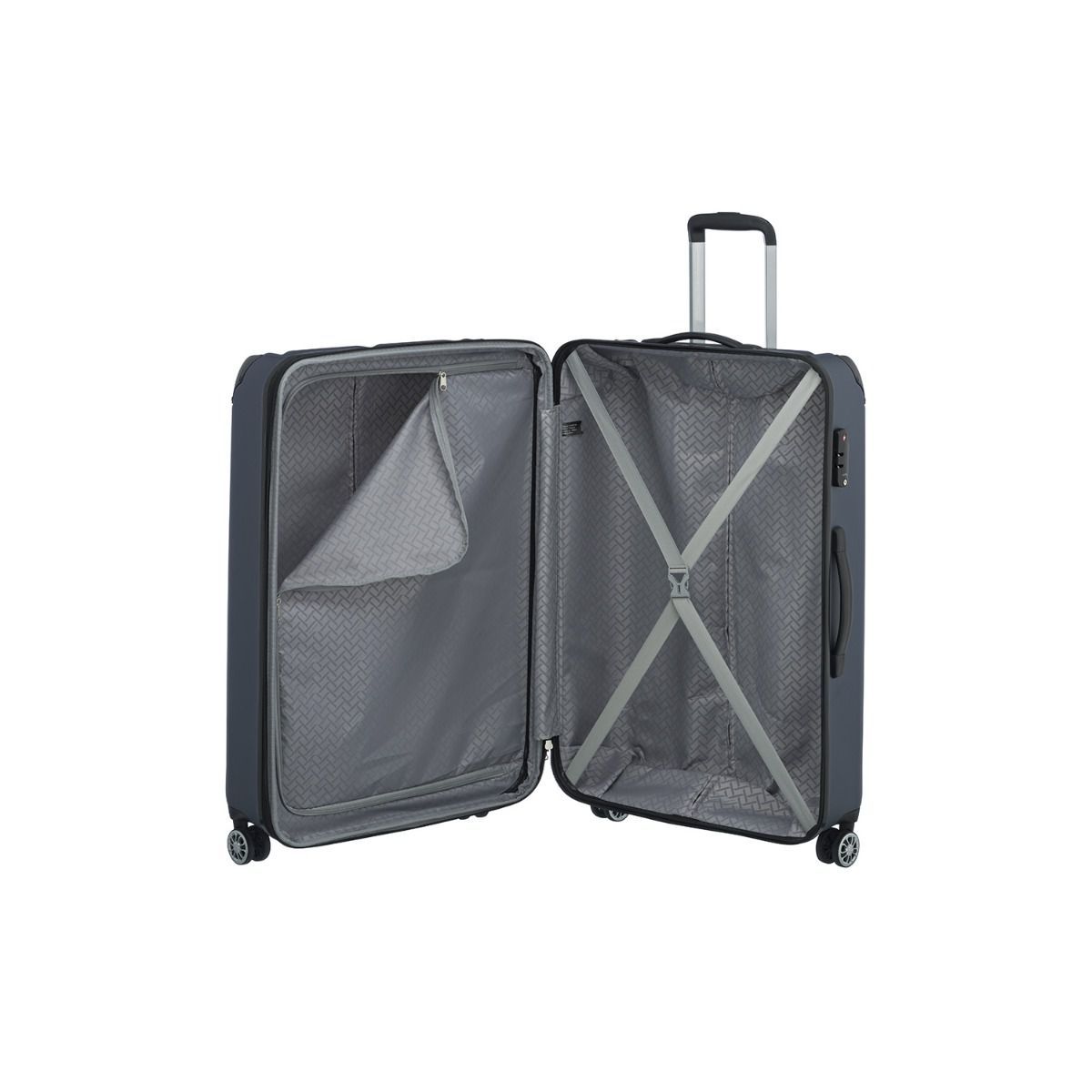 Travelite City Marine 4-Rollen Trolley L 77cm