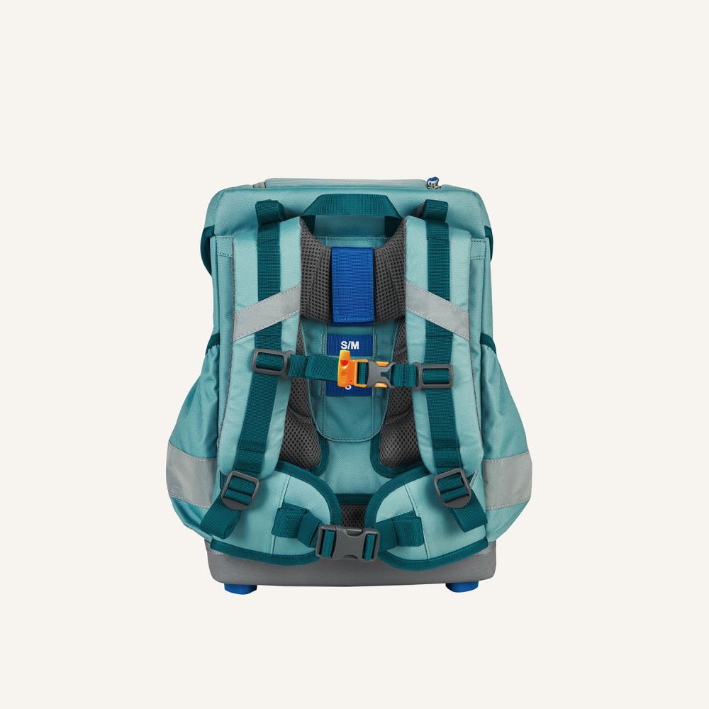Finkid Buddy Classic Trellis Deep Teal Schulranzen Set 4tlg.