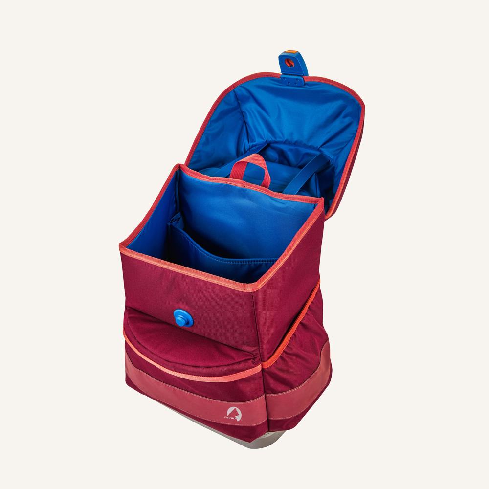 Finkid Buddy Classic Beet Red Chilli Schulranzen Set 4tlg.