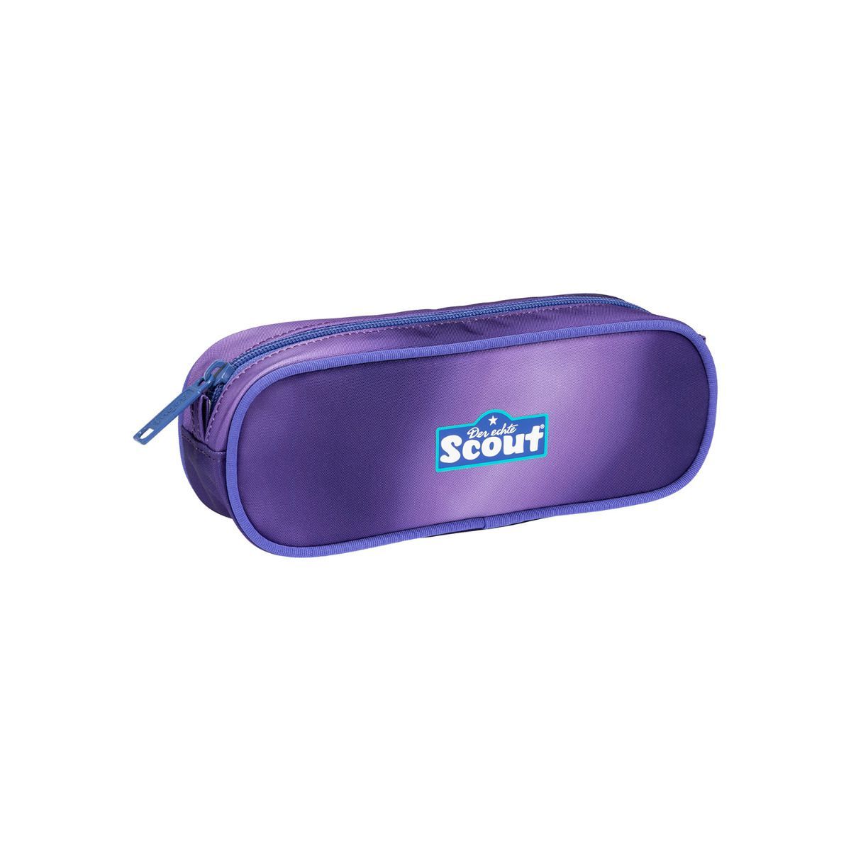 Scout Exklusiv Sunny II Superflash Purple Magic Schulranzen Set 4tlg.