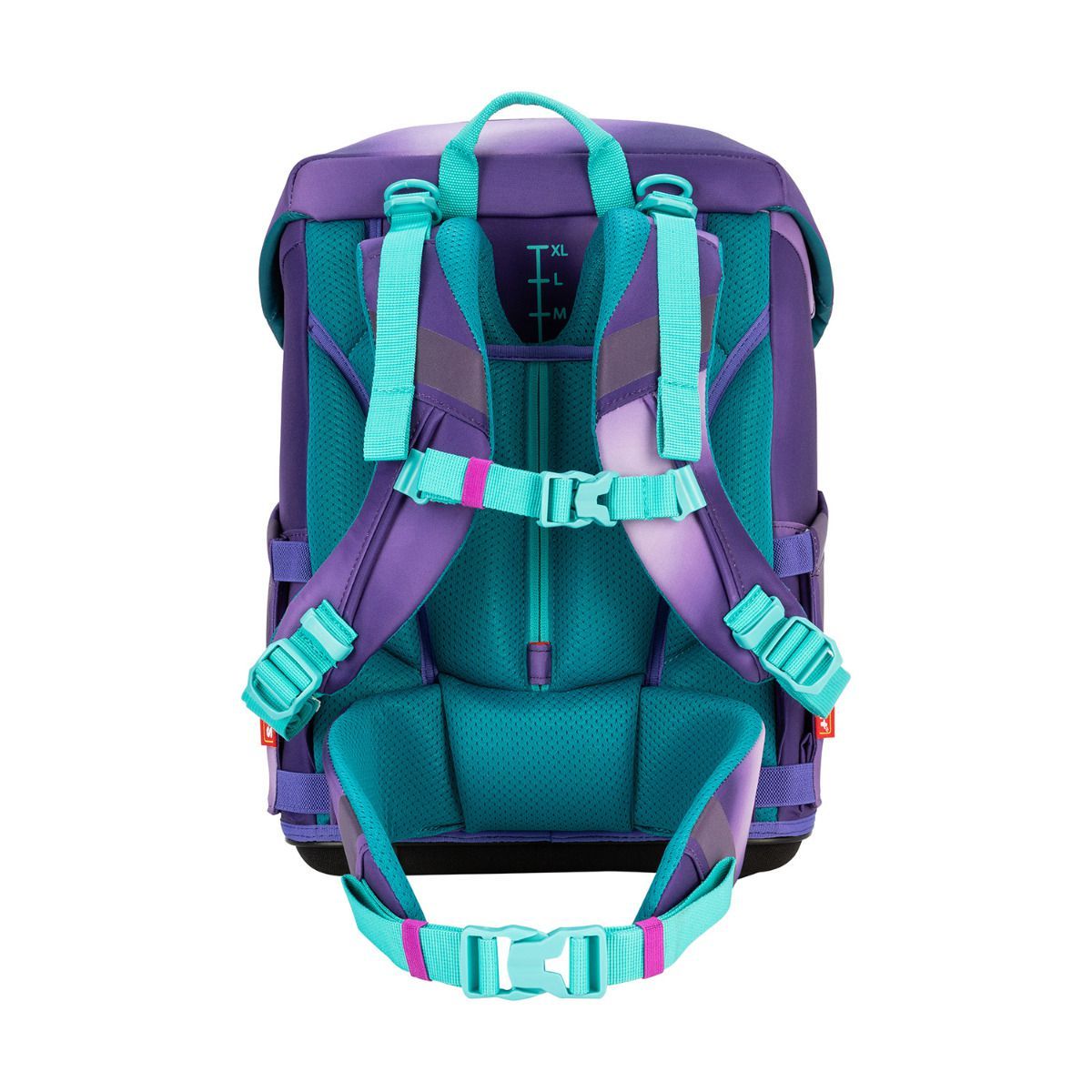 Scout Exklusiv Sunny II Superflash Purple Magic Schulranzen Set 4tlg.