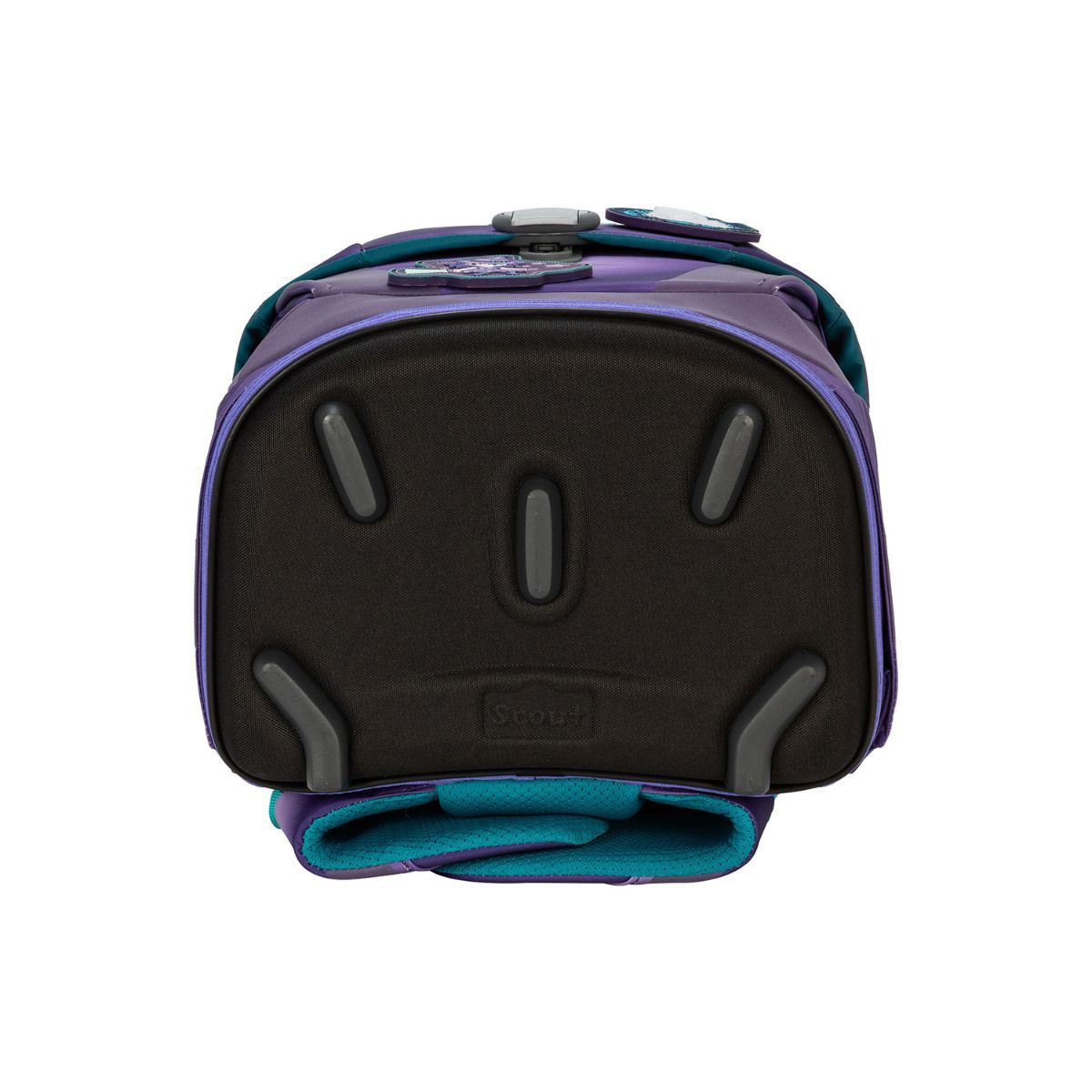 Scout Exklusiv Sunny II Superflash Purple Magic Schulranzen Set 4tlg.