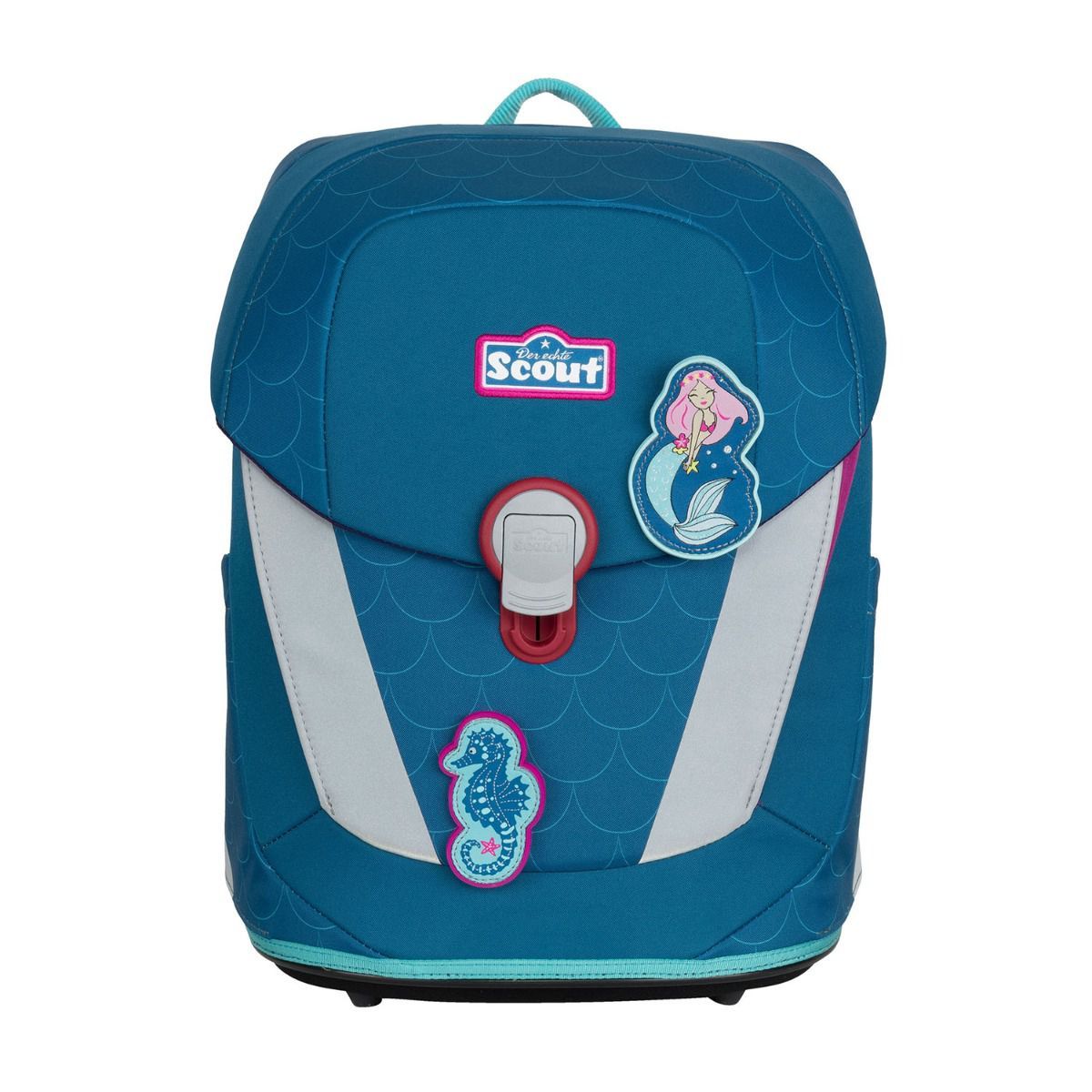 Scout Sunny II Lightweight Mermaid Funny Snaps Schulranzen Set 4tlg.