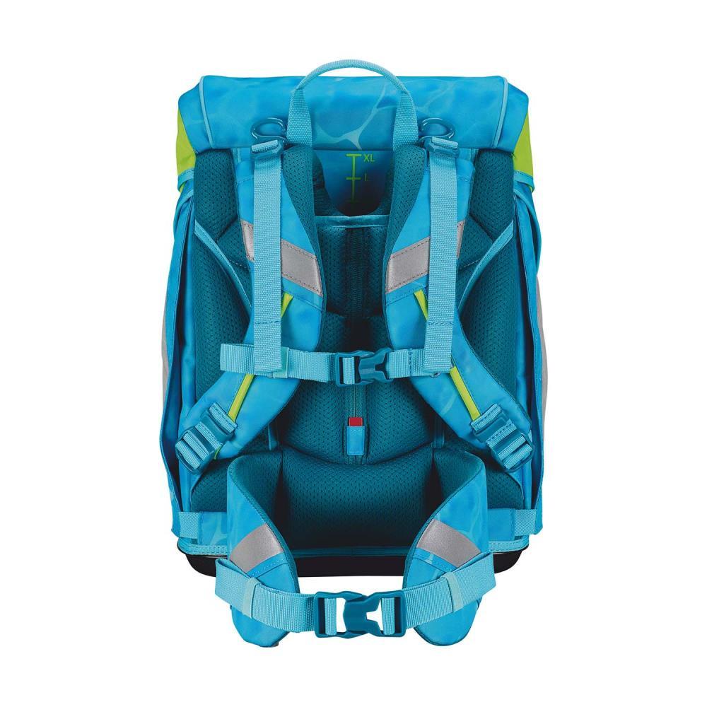 Scout Alpha DIN Water Lily Schulrucksack Set 4tlg.