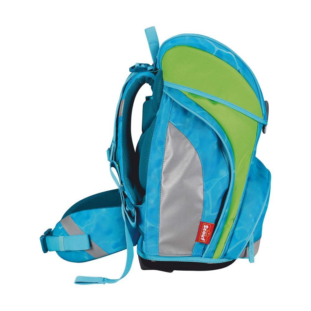 Scout Alpha DIN Water Lily Schulrucksack Set 4tlg.