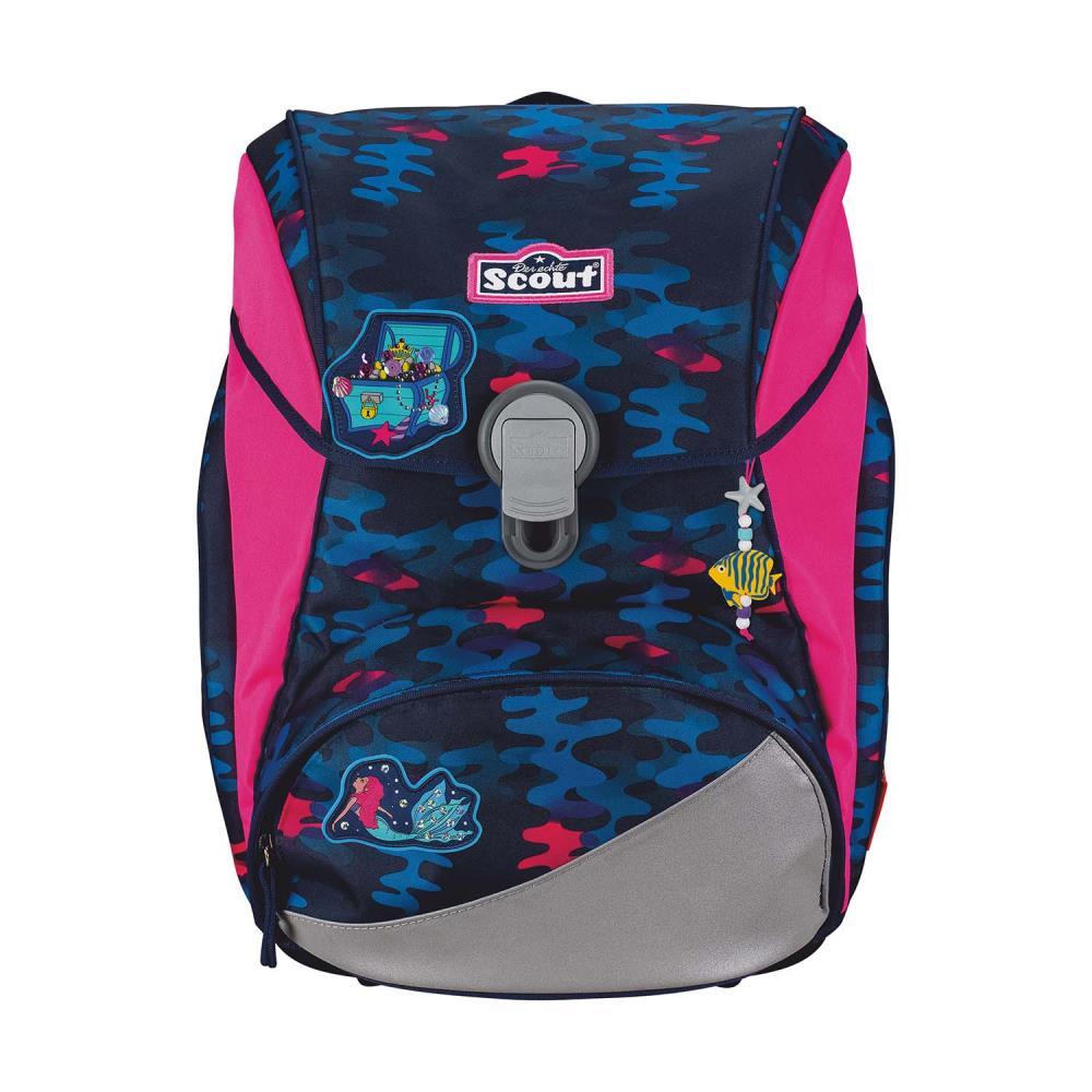 Scout Alpha DIN Magic Sea Schulrucksack Set 4tlg.
